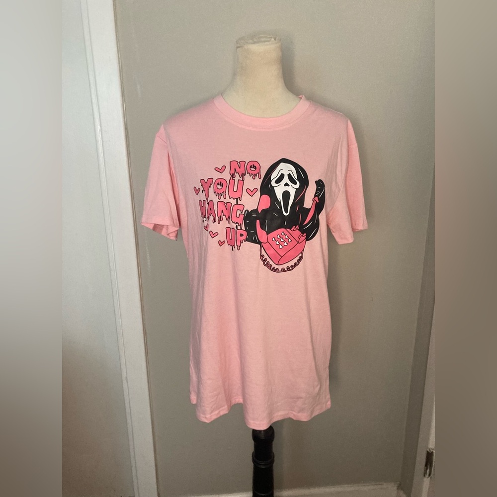 No You Hang Up Scream Tee - Picture 2 of 4
